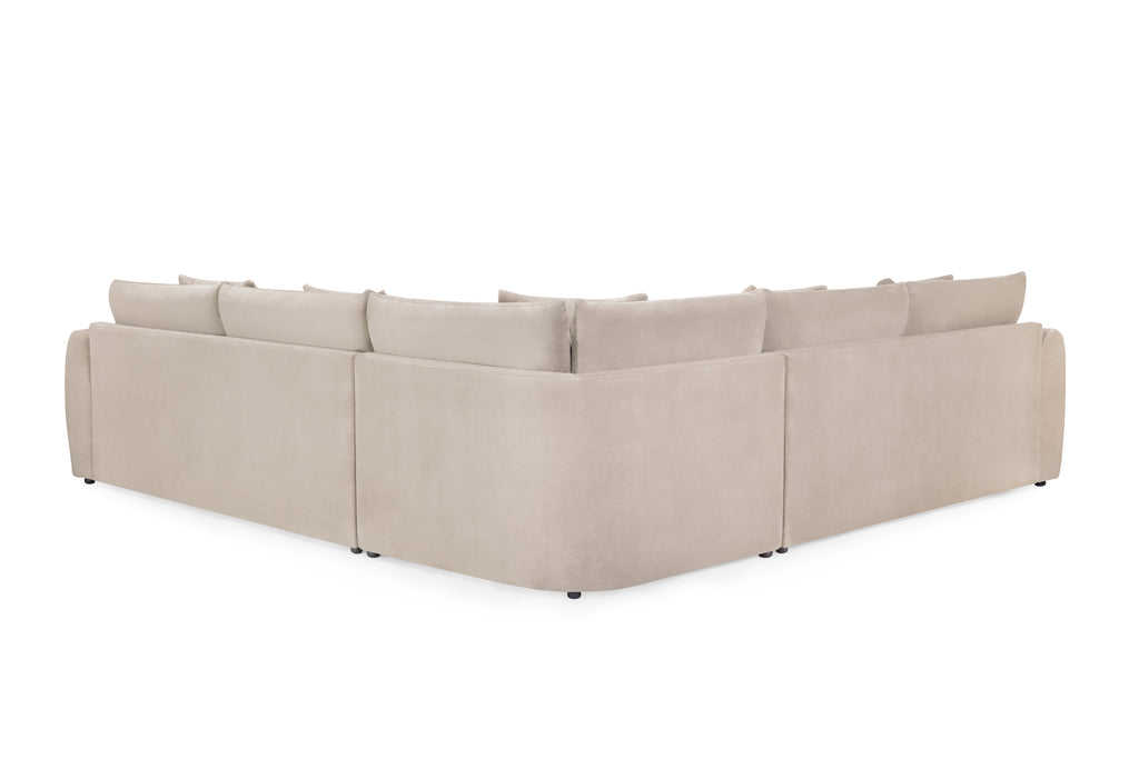 Nest Sofa Mocha Large Corner - Sofa Sloth