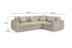 Nest Sofa Mocha Right Hand Facing Corner