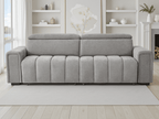 Meadow Electric Sofabed Grey 3 Seater - Sofa Sloth