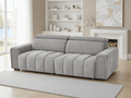 Meadow Electric Sofabed Grey 3 Seater - Sofa Sloth