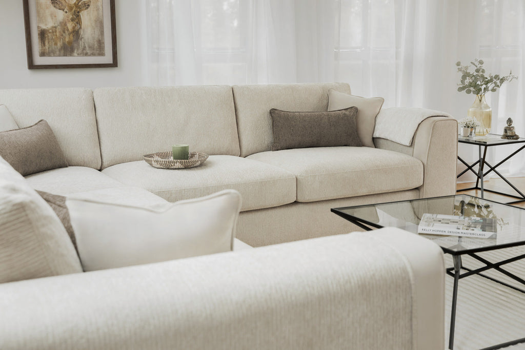Palma Sofa Beige Large Corner