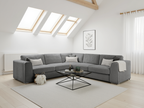 Palma Sofa Grey Large Corner