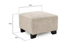 Perch Sofa Stone Footstool