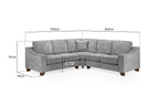 Perch Sofa Slate Large Corner - Sofa Sloth
