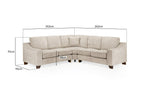 Perch Sofa Stone Large Corner - Sofa Sloth