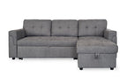 Rio Sofabed Grey Universal Corner