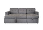 Rio Sofabed Grey Universal Corner