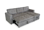 Rio Sofabed Grey Universal Corner