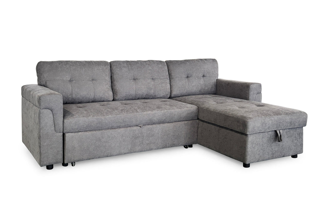 Rio Sofabed Grey Universal Corner