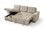 Serene Universal Corner Sofabed Beige