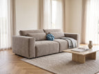 Snube Electric Sofabed Beige - Sofa Sloth