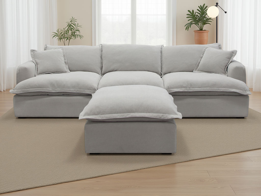 Solace Modular Sofa Stone