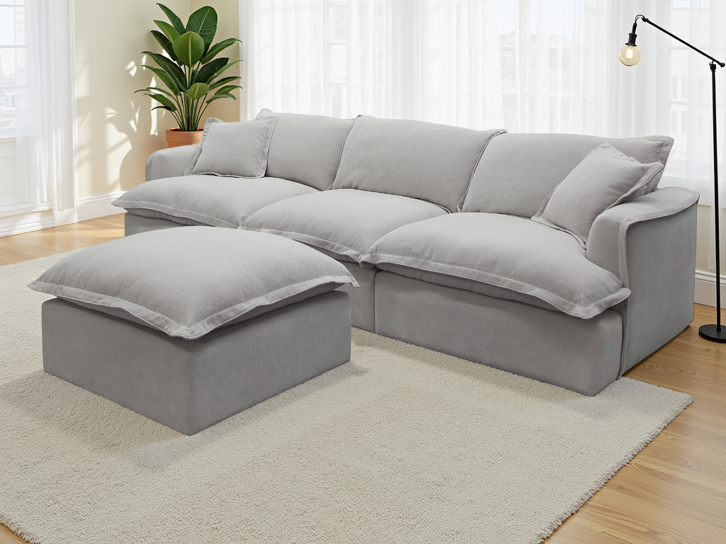 Solace Modular Sofa Stone