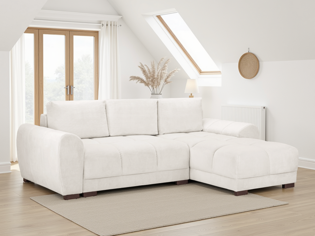 Cloud Sofabed Cream Universal Corner