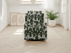 Slumber Electric Reclining Chair Green - Sofa Sloth