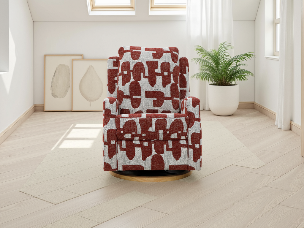 Slumber Electric Reclining Chair Red