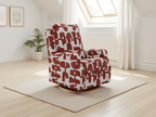 Slumber Electric Reclining Chair Red - Sofa Sloth