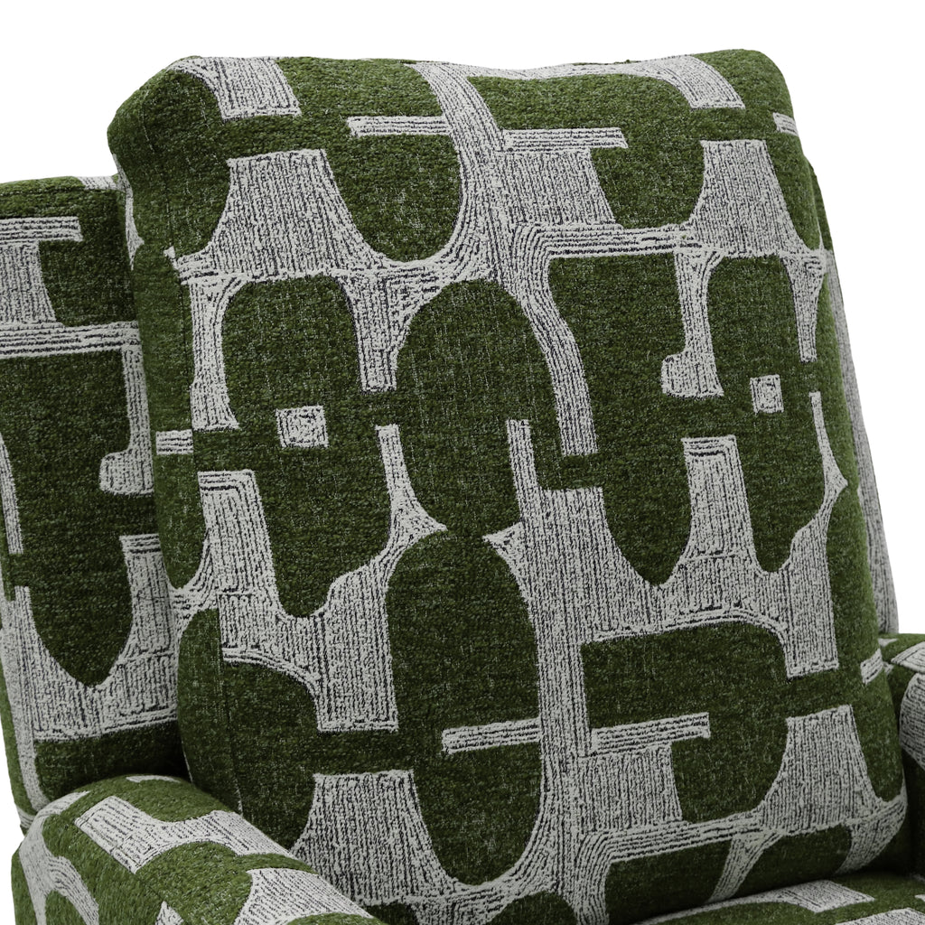 Slumber Electric Reclining Chair Green - Sofa Sloth