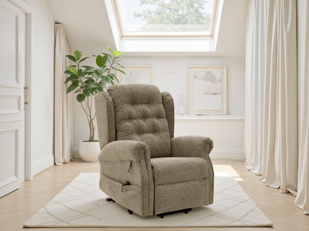 Snooze Rise and Recline Chair Mink - Sofa Sloth