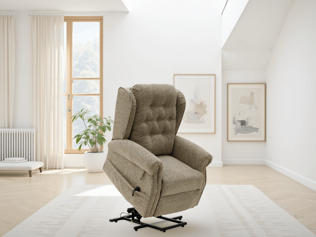Snooze Rise and Recline Chair Mink - Sofa Sloth