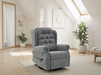 Snooze Rise and Recline Chair Grey - Sofa Sloth