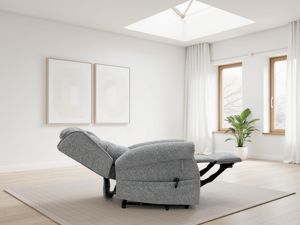 Snooze Rise and Recline Chair Grey - Sofa Sloth