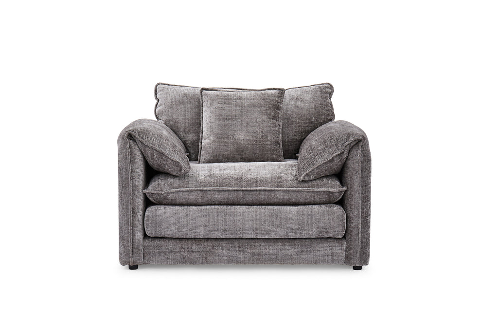 Harmony Sofa Grey Armchair - Sofa Sloth