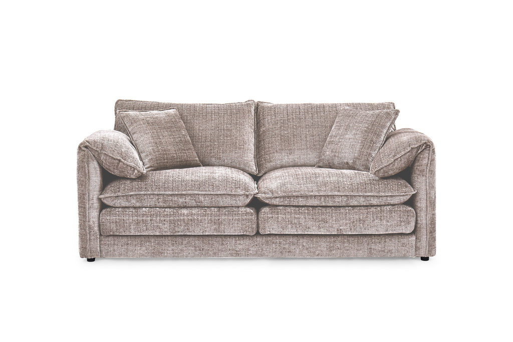 Harmony Sofa Beige 3 Seater - Sofa Sloth