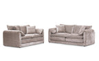 Harmony Sofa Beige 3+2 Set - Sofa Sloth