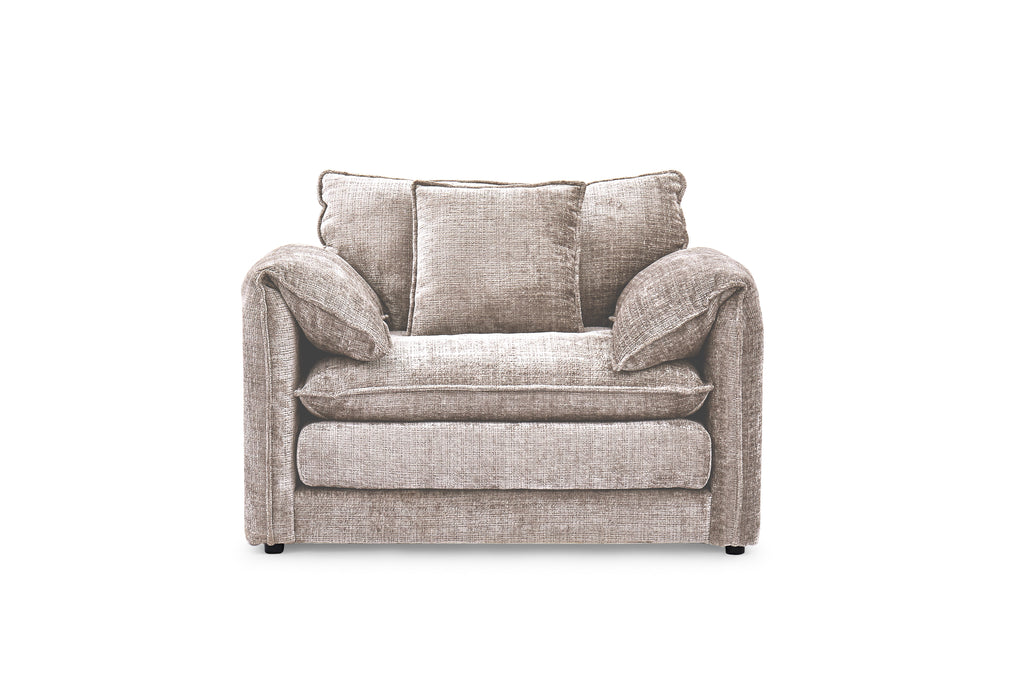 Harmony Sofa Beige Armchair - Sofa Sloth