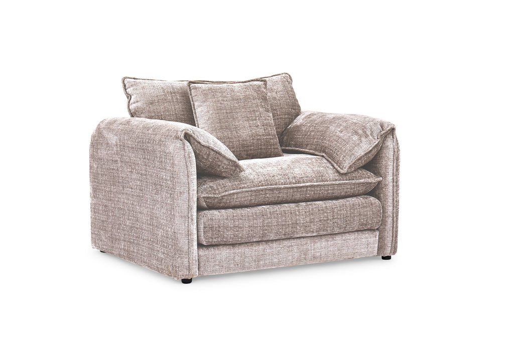 Harmony Sofa Beige Armchair - Sofa Sloth