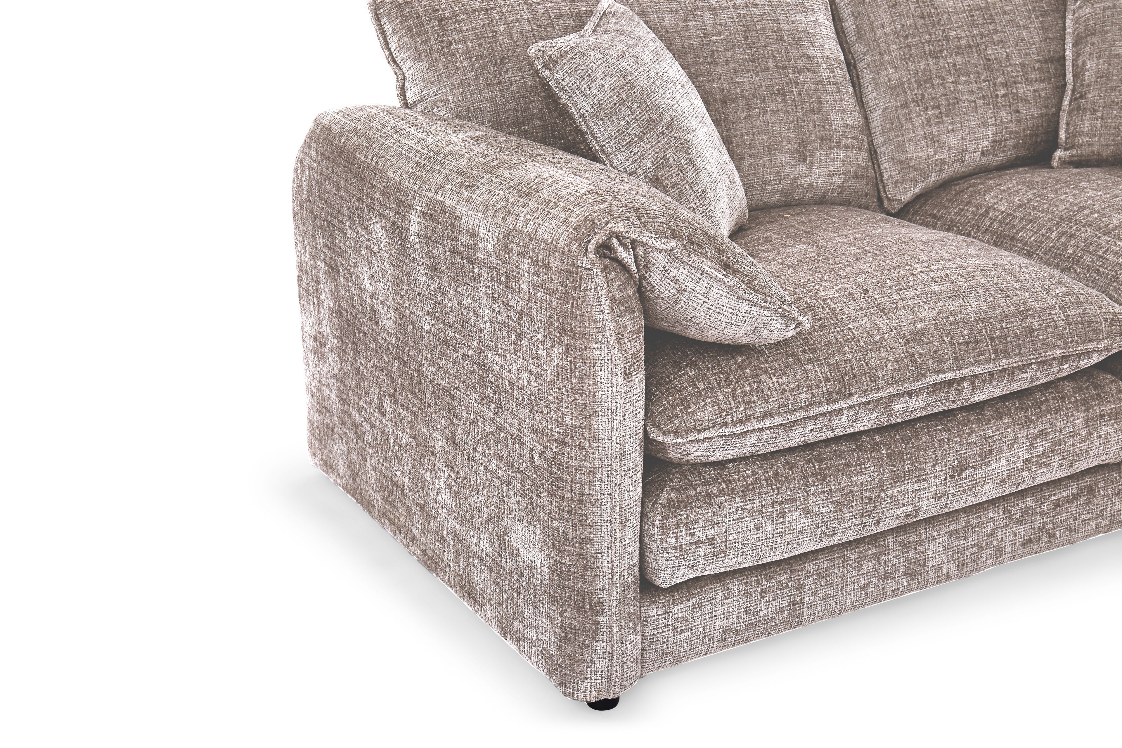 Harmony Sofa Beige 3 Seater - Sofa Sloth