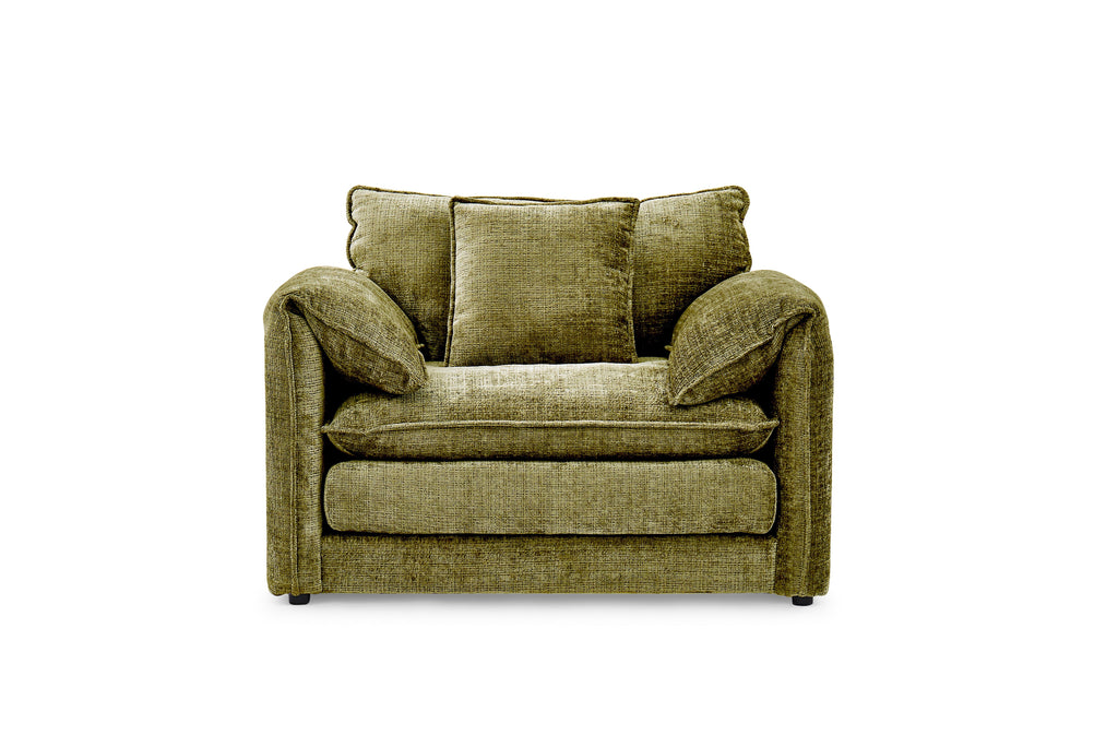 Harmony Sofa Green Armchair - Sofa Sloth