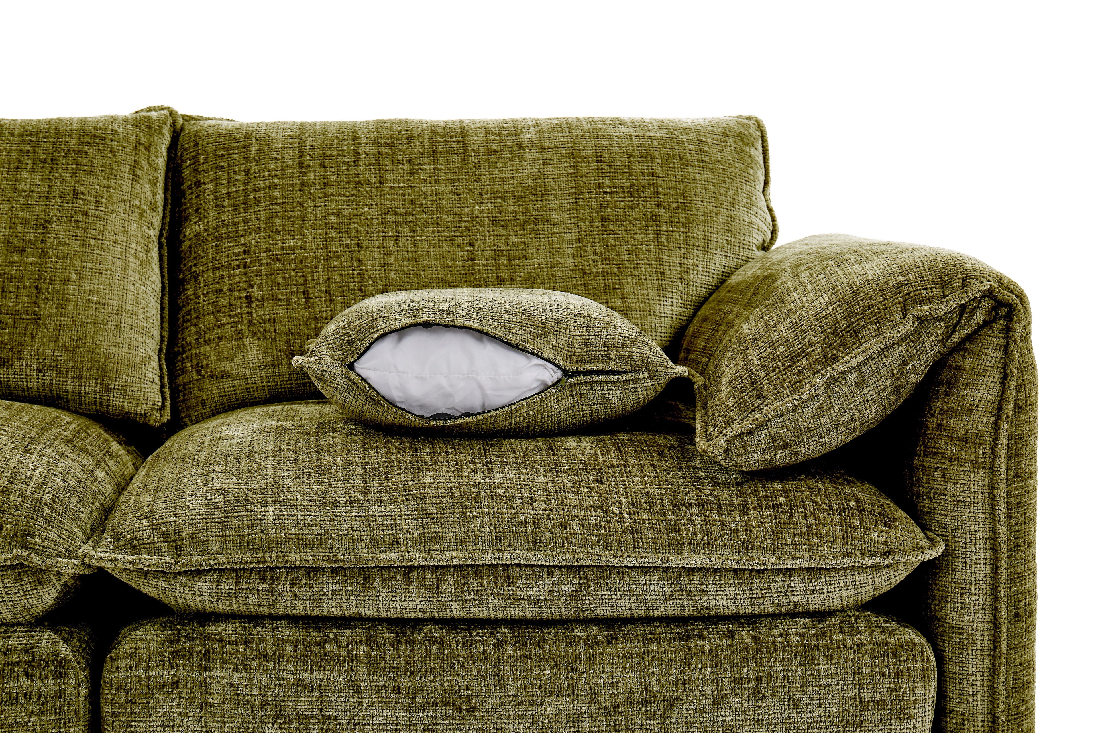 Harmony Sofa Green Armchair - Sofa Sloth