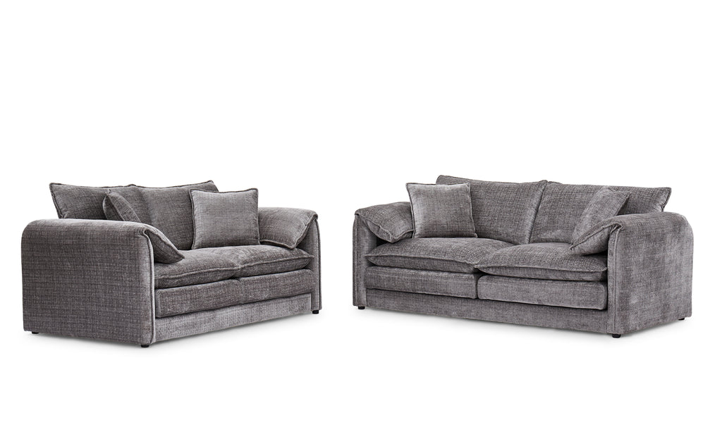 Harmony Sofa Grey 3+2 Set