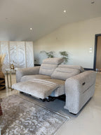Retreat Electric Recliner Beige 2 Seater - Sofa Sloth