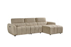 Tranquil Electric Recliner Sofa Mocha Right Hand