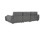 Tranquil Electric Recliner Sofa Charcoal Right Hand - Sofa Sloth