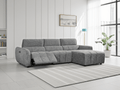 Tranquil Electric Recliner Sofa Charcoal Right Hand - Sofa Sloth