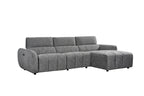 Tranquil Electric Recliner Sofa Charcoal Right Hand - Sofa Sloth