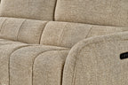 Tranquil Electric Recliner Sofa Mocha Right Hand