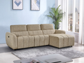 Tranquil Electric Recliner Sofa Mocha Right Hand