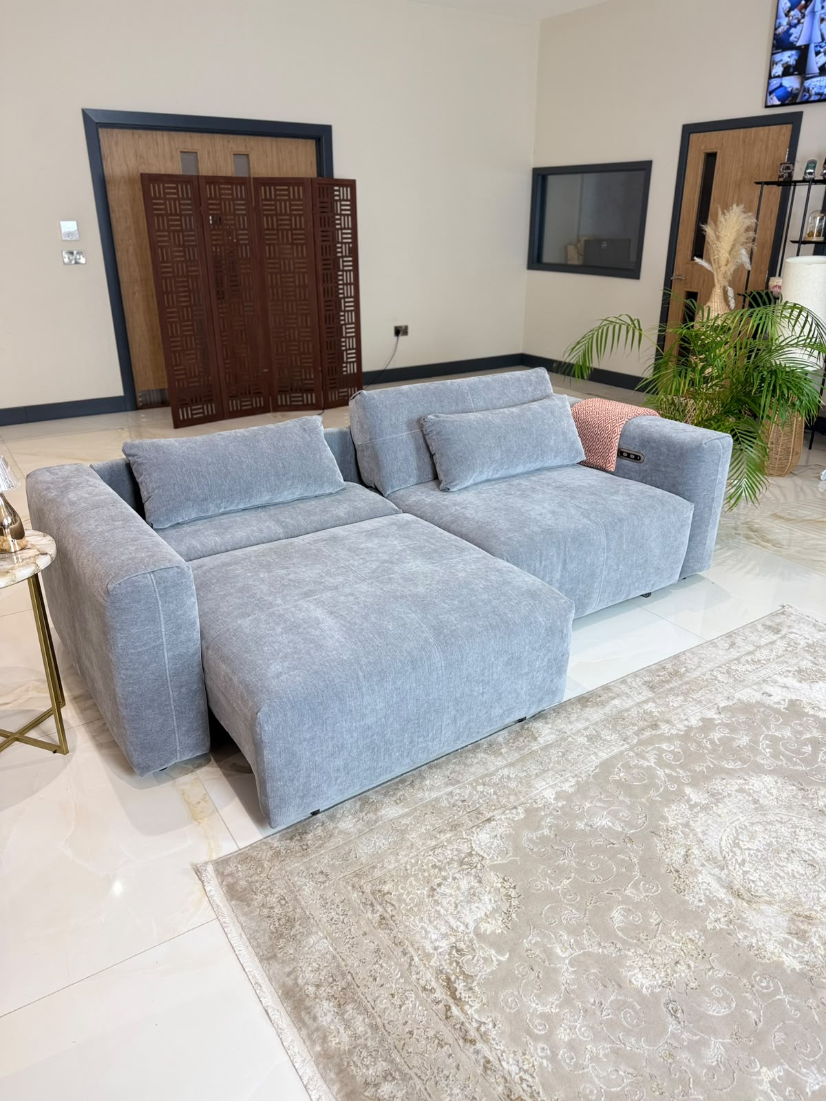 Snube Electric Sofabed Grey - Sofa Sloth
