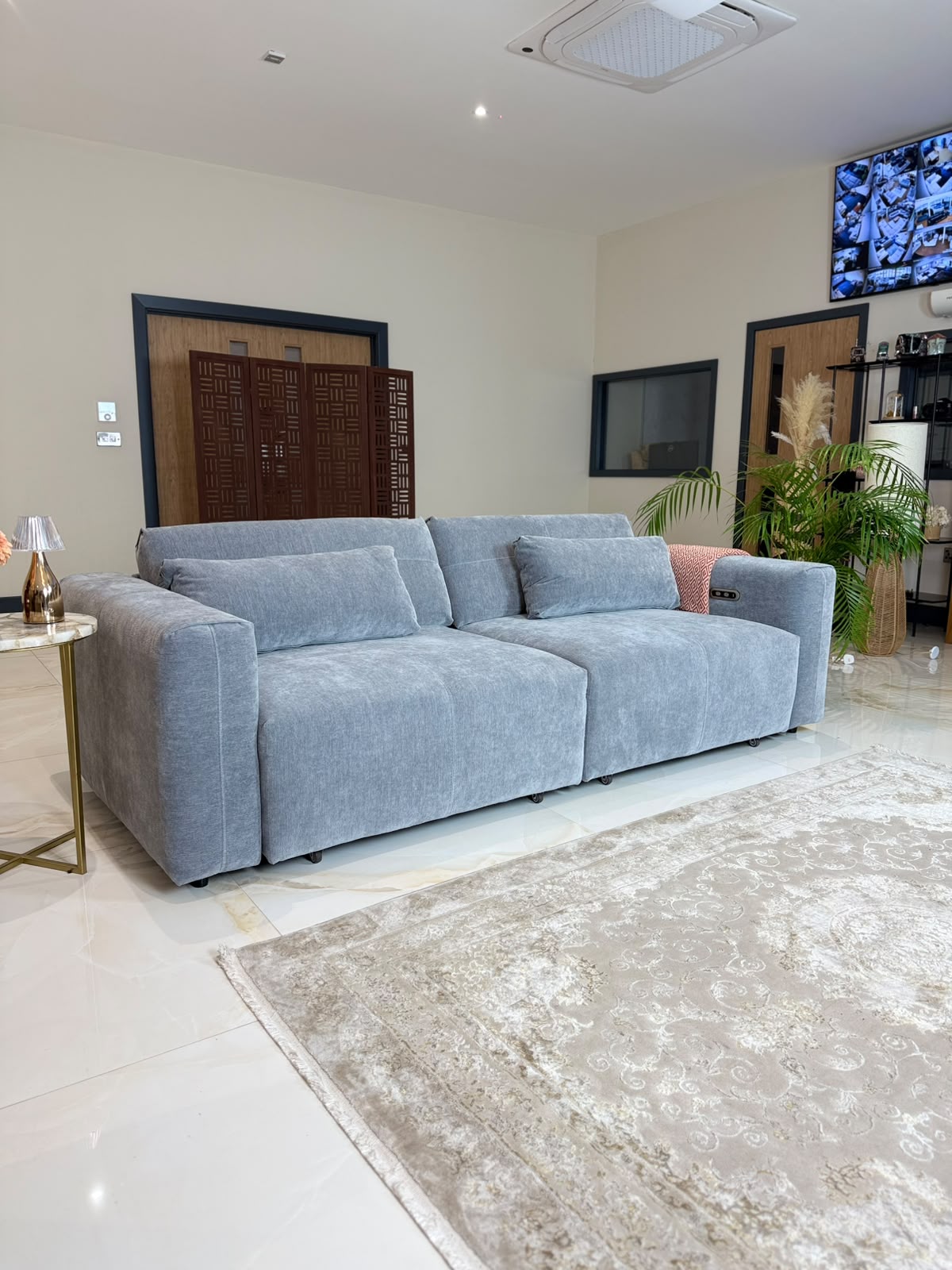 Snube Electric Sofabed Grey - Sofa Sloth