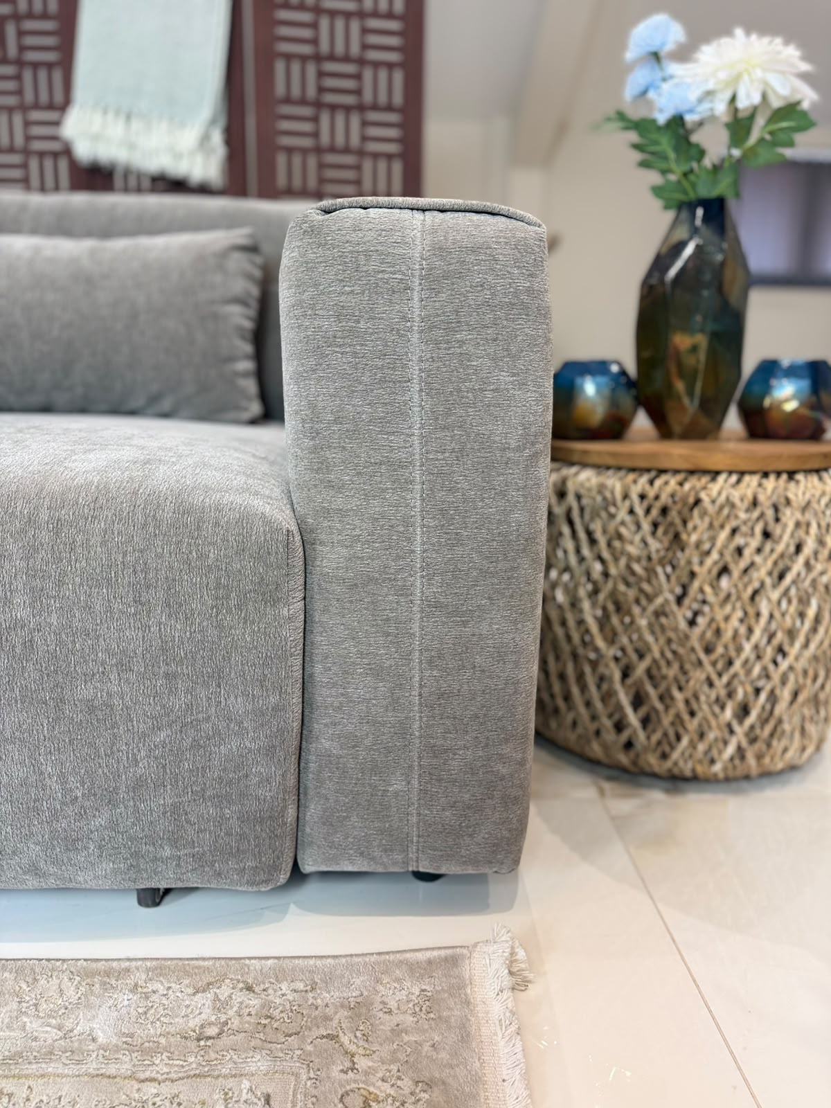 Snube Electric Sofabed Beige - Sofa Sloth