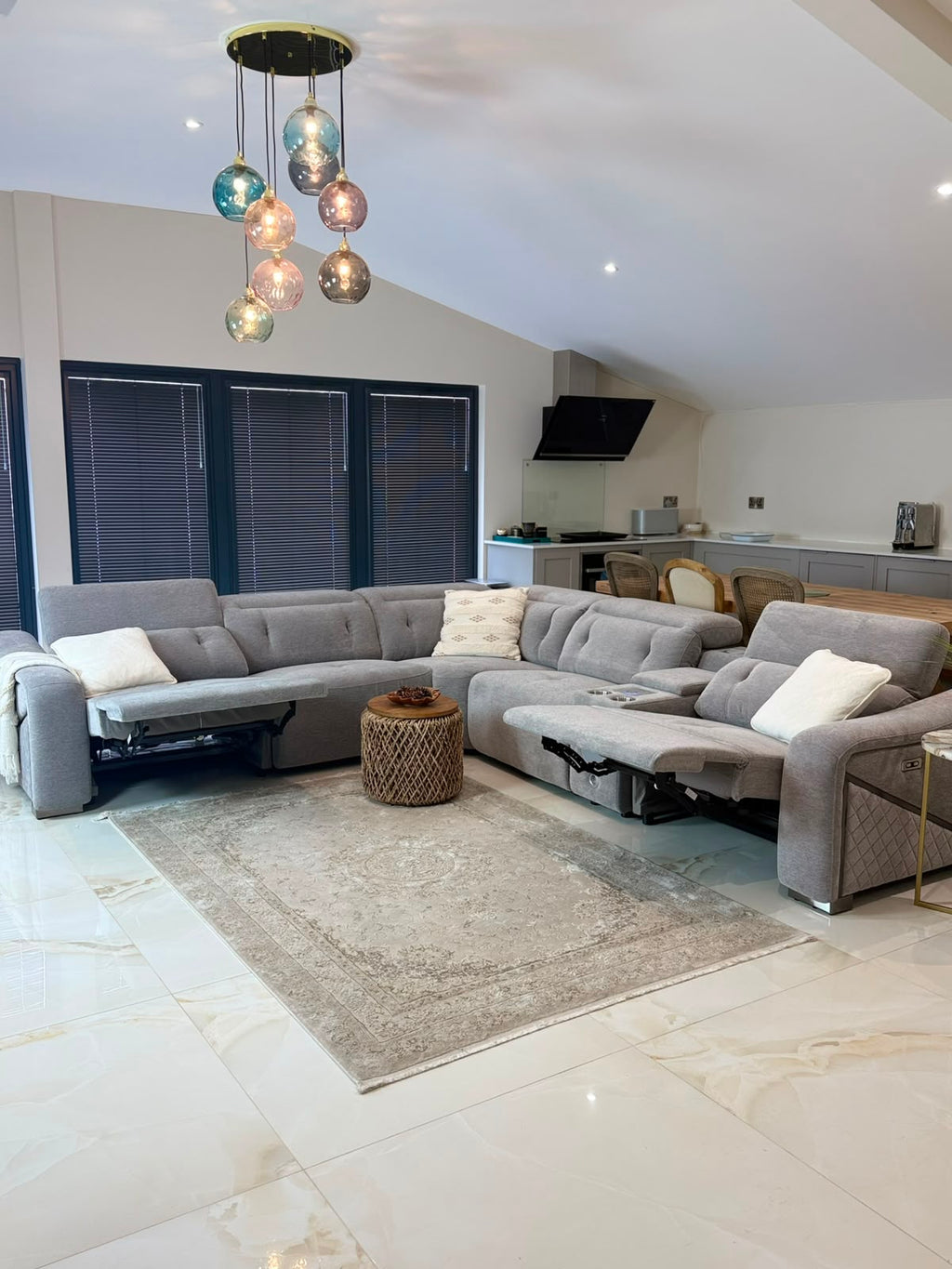 Nimbus Electric Recliner Sofa Large Corner