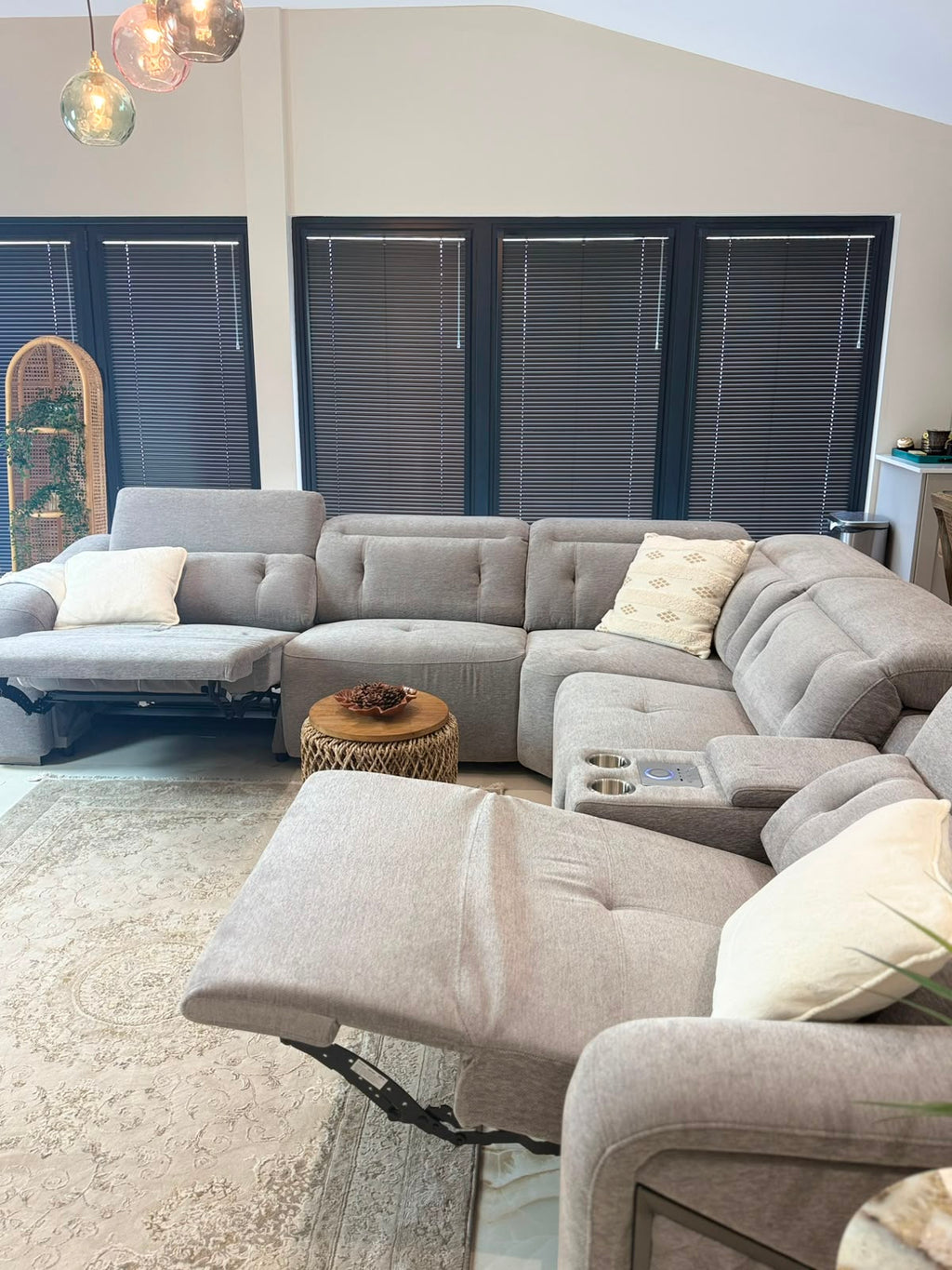 Nimbus Electric Recliner Sofa Large Corner