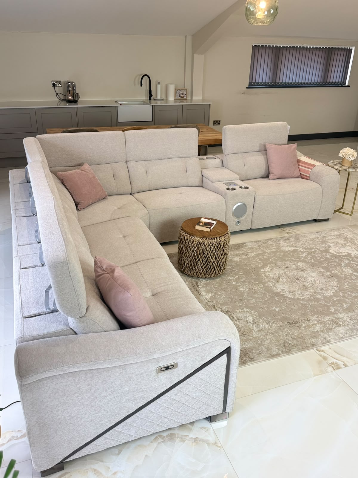 Nimbus Electric Recliner Sofa Large Corner