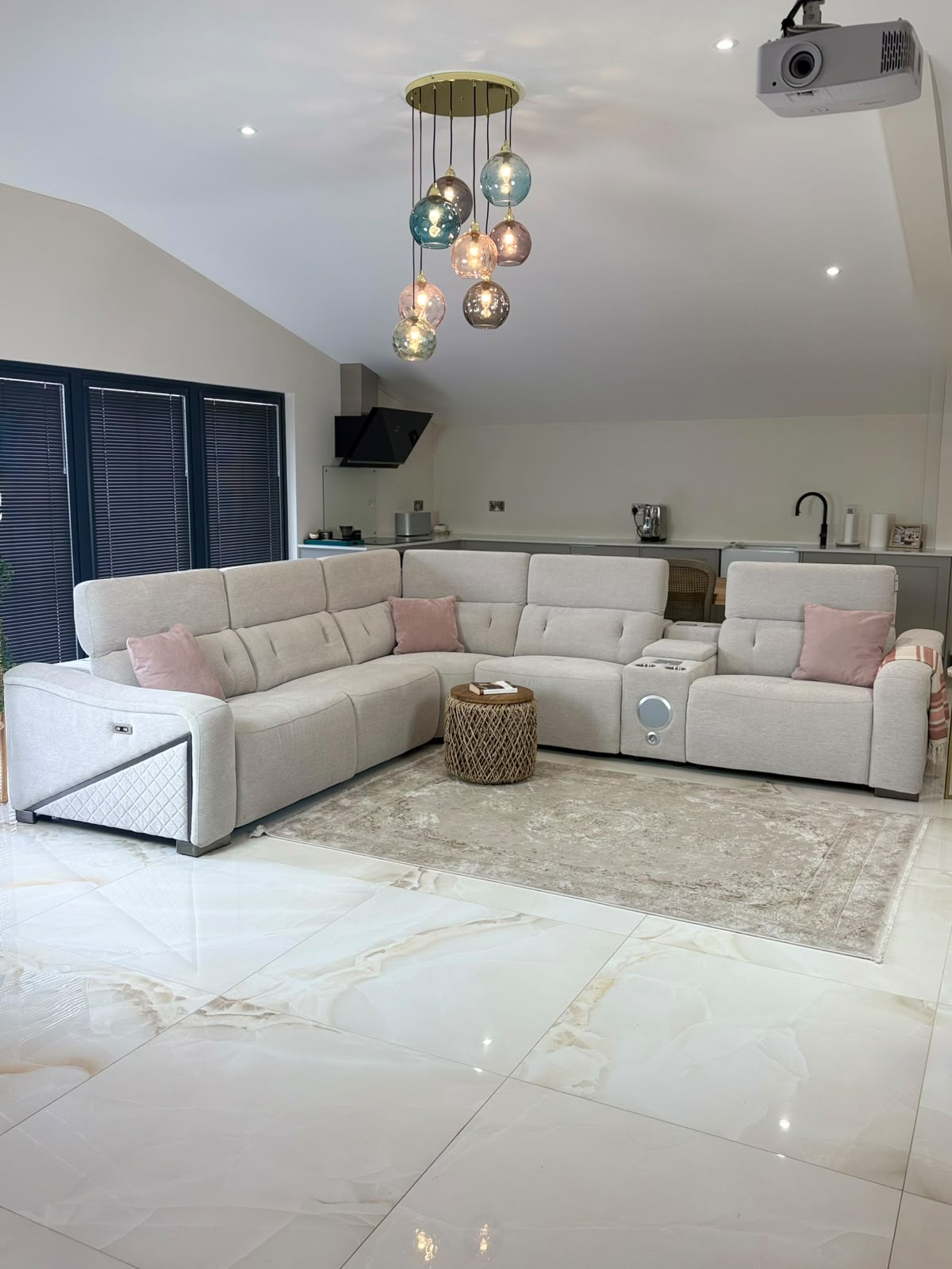 Nimbus Electric Recliner Sofa Large Corner