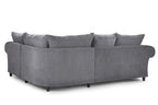 Vista Fullback Sofa Grey Right Hand Facing Corner